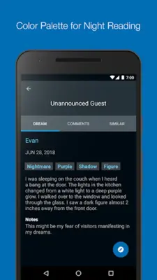 Dream Journal Ultimate android App screenshot 1