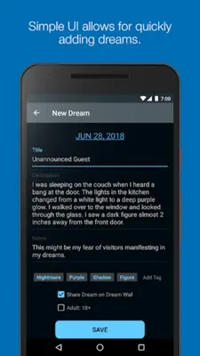 Dream Journal Ultimate android App screenshot 5